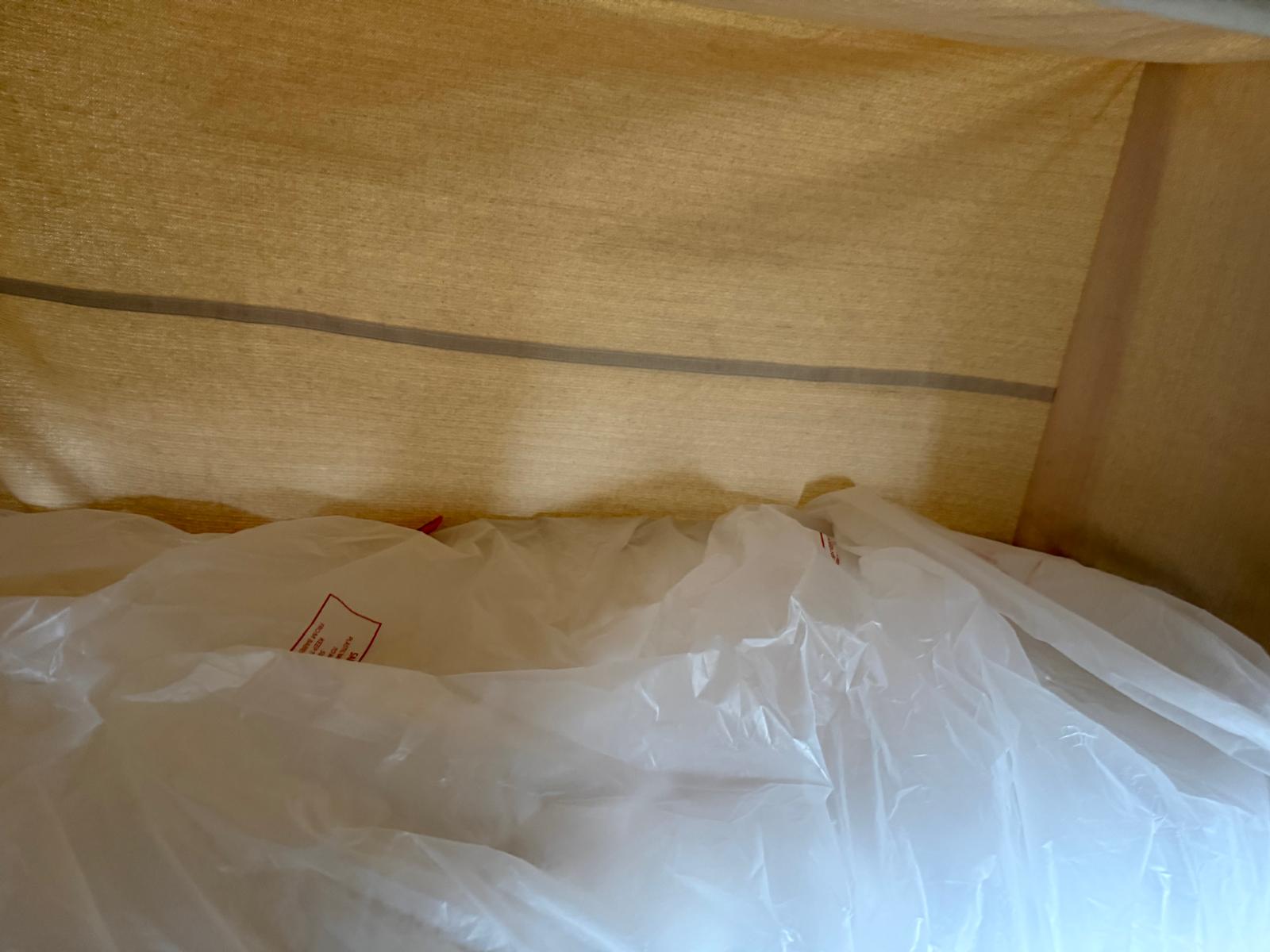 Custom bed setup inside van